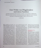 Vorschauseite 1: Zum Wohle von Pflegekindern und deren Familien