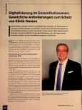 Vorschauseite 1: Digitalisierung im Gesundheitswesen: Gesetzliche Anforderungen zum Schutz von Kliniknetzen
