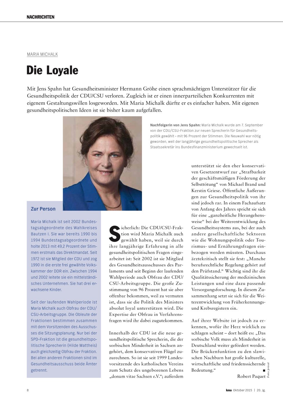 Vorschauseite 1: Die Loyale