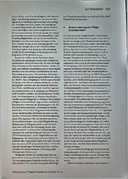Vorschauseite 2: Brain Waste: Ausländische Pflegefachkräfte als Lösung für das Akademisierungsproblem der Pflege in Deutschland?