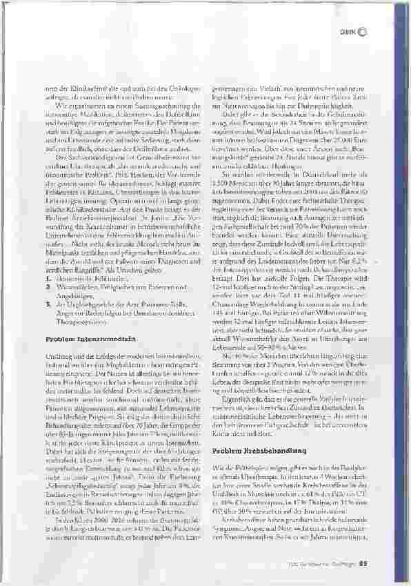Vorschauseite 2: VERHALTENSTHERAPIE