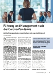 Vorschauseite 1: Führung und Management nach der Corona-Pandemie
