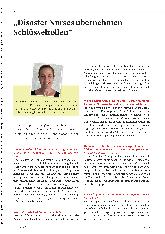 Vorschauseite 1: "Disaster Nurses übernehmen Schlüsselrollen"