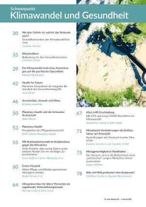 Vorschauseite 4: Dr. med. Mabuse Heft 3-2025