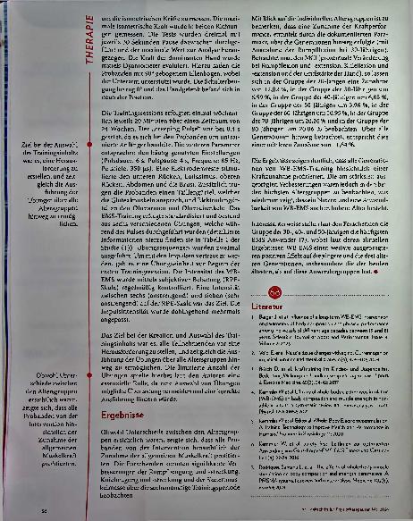 Vorschauseite 3: EMS über die Generationen betrachtet. Welche Altersgruppe profitiert am meisten?