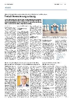 Vorschauseite 1: Preisdifferenzierung zulässig