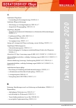 Vorschauseite 1: Jahresregister
