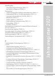 Vorschauseite 2: Jahresregister