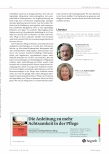Vorschauseite 2: Selbstentmächtigung der Fachpflege?