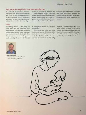 Vorschauseite 3: Zehn Jahre „KeKs“ - Lotsendienste in Geburtskliniken - Ein Erfolgsmodell in der Region Freiburg