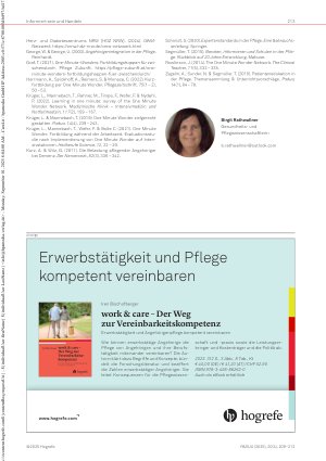 Vorschauseite 5: Impulse zur Beziehungspflege Das One-Minute-Wonder-Poster für Anund Zugehörige