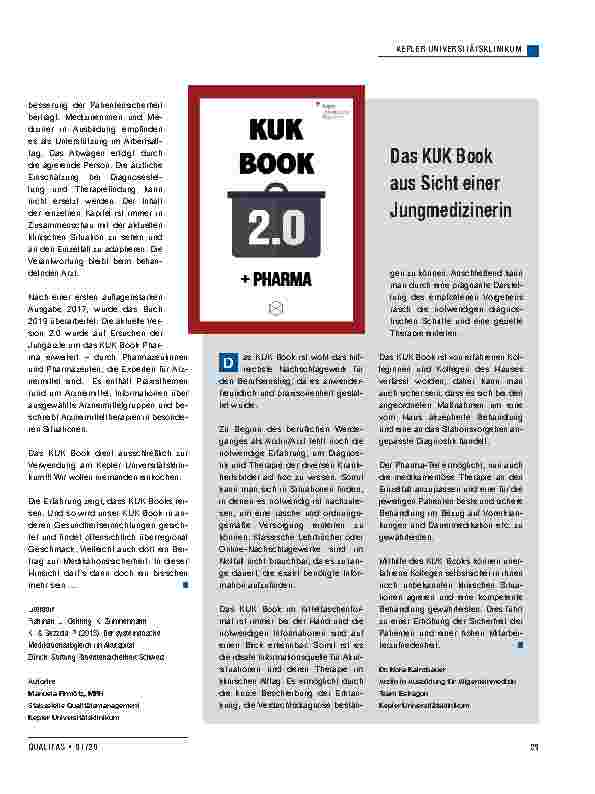 Vorschauseite 2: Mit dem KUK Buch Medikationssicher ...