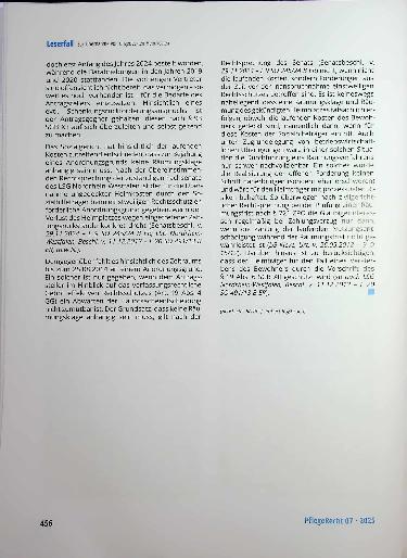 Vorschauseite 2: Zur Übernahme von ungedeckten Heimkosten