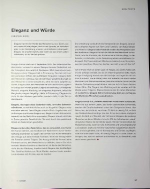 Vorschauseite 2: Eleganz und Würde