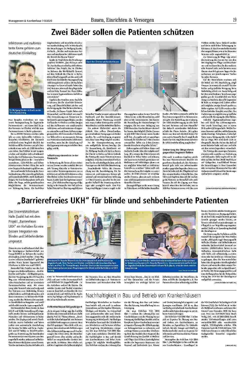 Vorschauseite 2: Bauen, Einrichten & Versorgen: Abfallentsorgung während der Covid-19-Pandemie