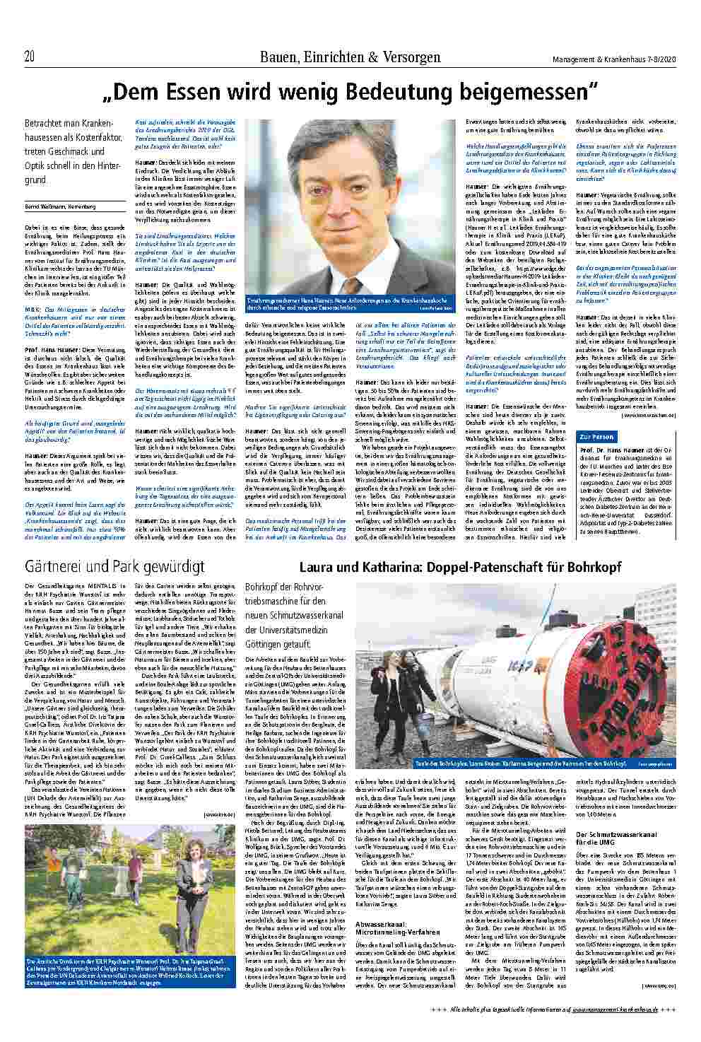 Vorschauseite 3: Bauen, Einrichten & Versorgen: Abfallentsorgung während der Covid-19-Pandemie