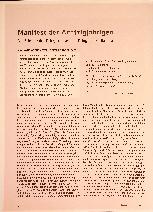 Vorschauseite 1: Manifest der Achtzigjährigen: Die Stimme der Kriegskinder zum Krieg in der Ukraine