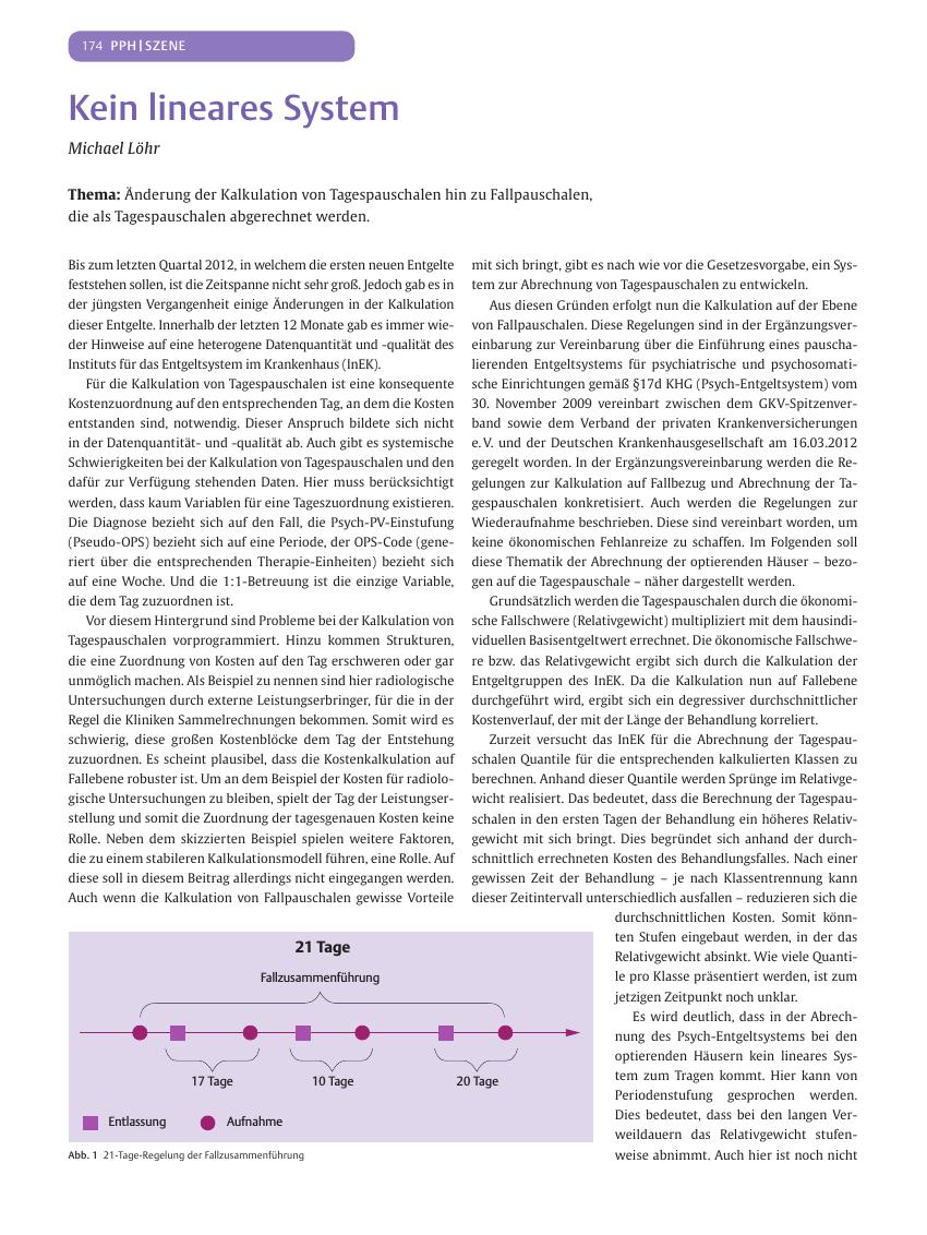 Vorschauseite 1: Kein lineares System