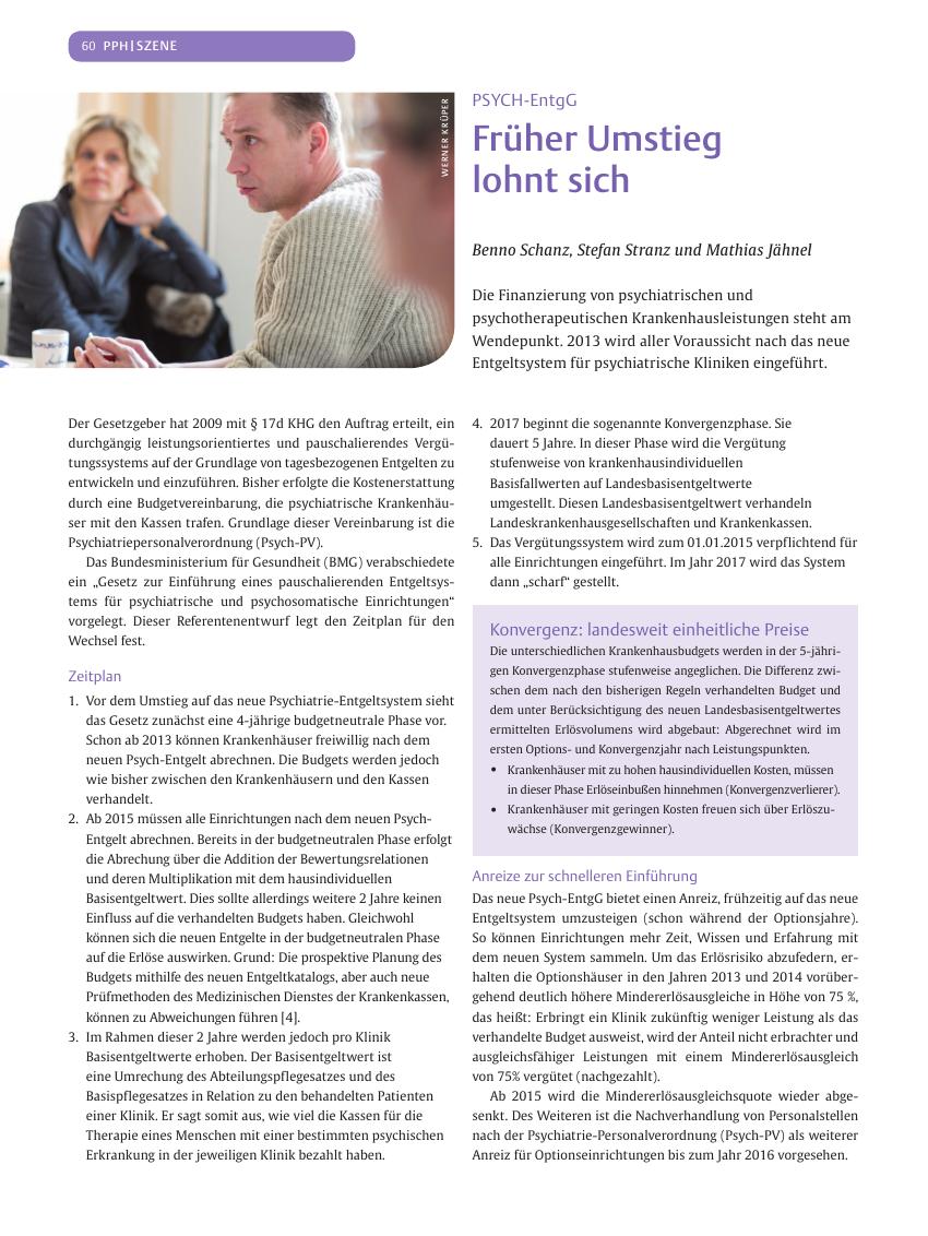 Vorschauseite 1: Früher Umstieg lohnt sich