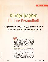 Vorschauseite 2: Kinder backen für ihre Gesundheit