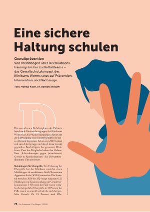 Vorschauseite 1: Eine sichere Haltung schulen