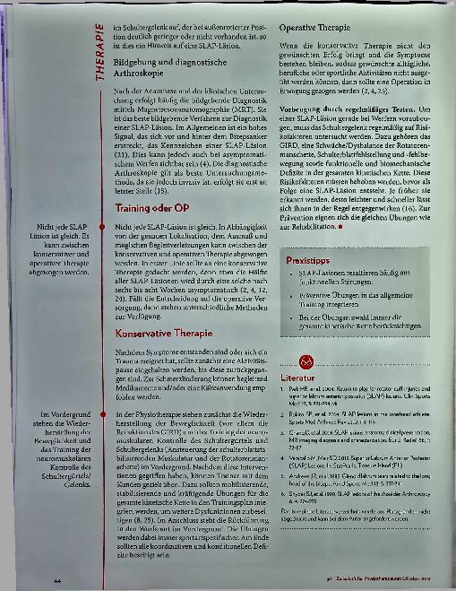 Vorschauseite 5: Werferschulter SLAP-Läsion verstehen