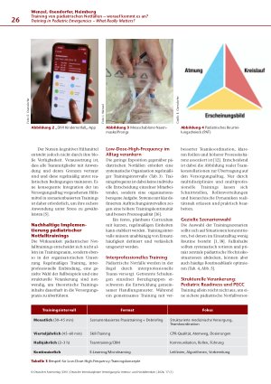 Vorschauseite 6: Training von pädiatrischen Notfällen – worauf kommt es an?