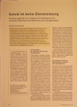Vorschauseite 2: Suizid ist keine Dienstleistung.