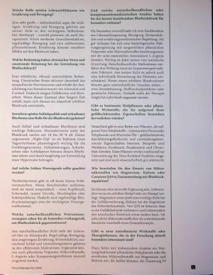 Vorschauseite 2: Puls auf Hochtouren Ganzheitliche Strategien gegen Bluthochdruck