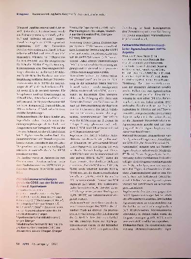 Vorschauseite 6: Der Apotheker als Wissensmanager - mehr Sicherheit für Arzt und Patient.
