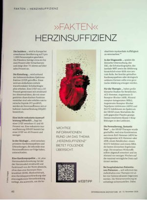 Vorschauseite 1: " Fakten " Herzinsuffizienz
