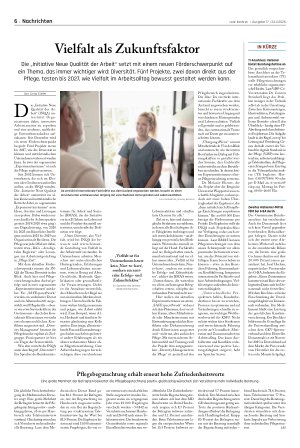 Vorschauseite 1: Vielfalt als Zukunftsfaktor