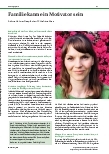 Vorschauseite 1: Familie kann ein Motivator sein.