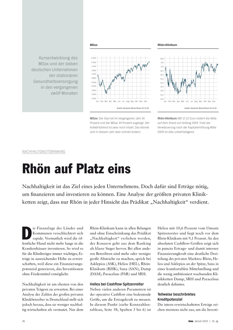 Vorschauseite 1: Rhön auf Platz eins