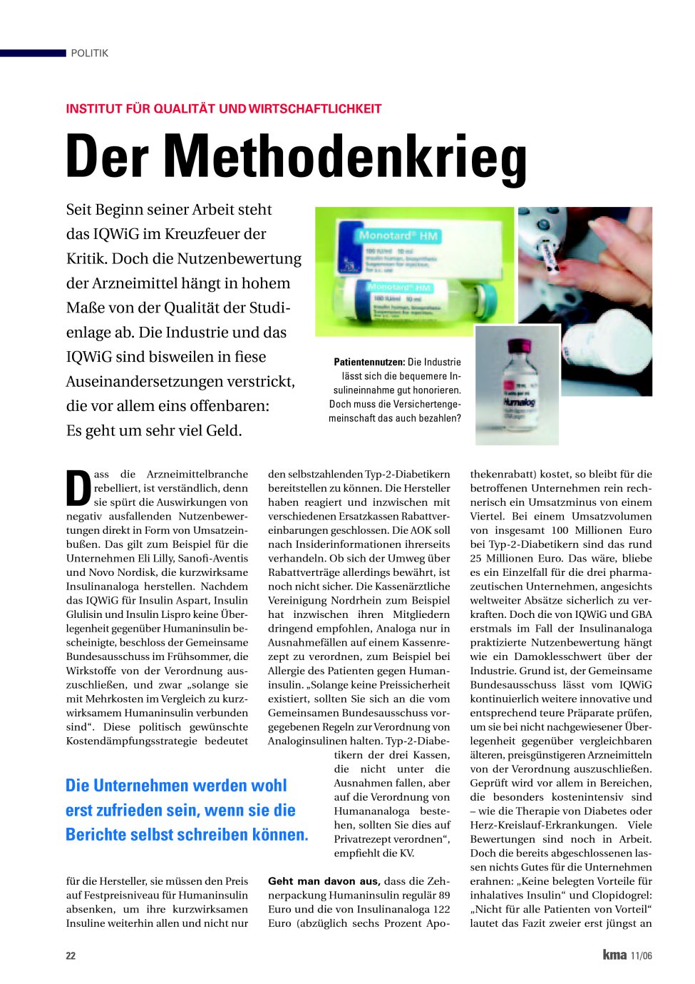 Vorschauseite 1: Der Methodenkrieg