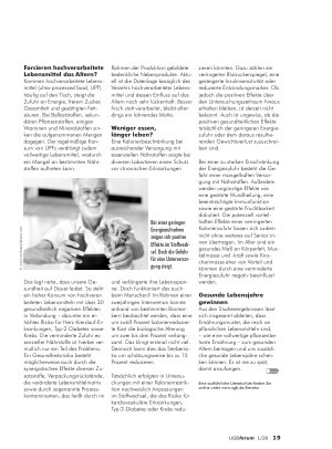 Vorschauseite 4: Besser essen – länger leben