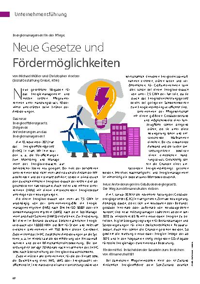 Vorschauseite 1: Neue Gesetze und Fördermöglichkeiten