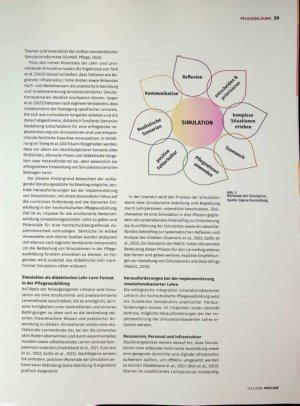 Vorschauseite 2: Simulation in der hochschulischen Pflegeausbildung Herausforderungen und Lösungsansätze bei der Implementierung und Szenarien Entwicklung