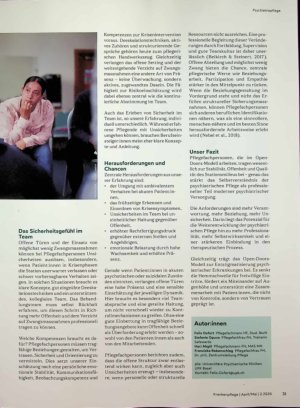 Vorschauseite 3: Offene Türen und möglichst wenig Zwang
