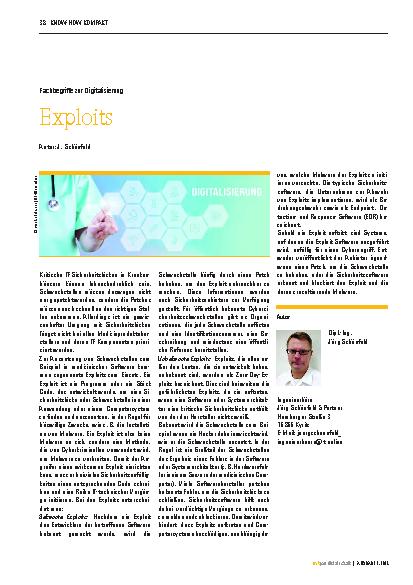 Vorschauseite 1: Fachbegriffe zur Digitalisierung: Exploits