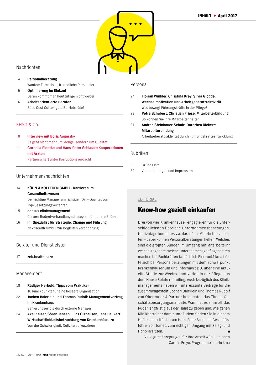 Vorschauseite 1: Know-how gezielt einkaufen