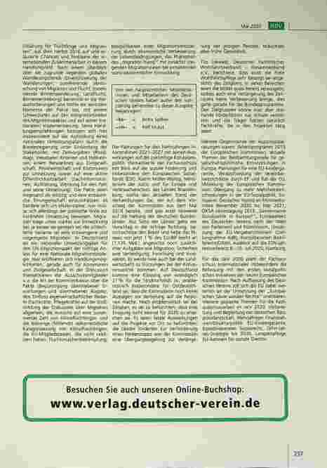 Vorschauseite 2: Fachausschuss „Internationale Zusammenarbeit und europäische Integration“
