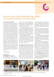 Vorschauseite 1: Aktionen beim ersten Awareness-Day (CWAD) zu chronischen Wunden am 13.07.2022