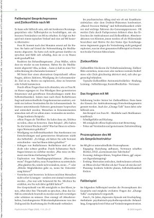 Vorschauseite 2: Zwischen Wollen und Müssen Motivierende Gesprächsführung als wirksame Sprache