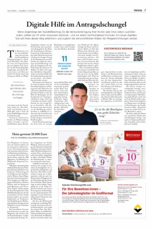 Vorschauseite 1: Digitale Hilfe im Antragsdschungel