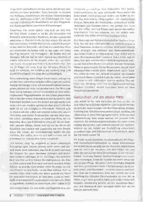 Vorschauseite 3: WAS MICH HÄLT, WAS MICH TRÄGT