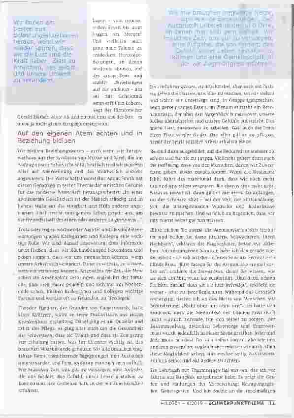 Vorschauseite 6: WAS MICH HÄLT, WAS MICH TRÄGT