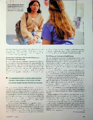 Vorschauseite 2: Pflege - ganz nah an kleinen und großen Patienten