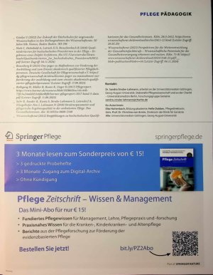 Vorschauseite 4: Studiengangsentwicklung: Schwerpunkte integrieren