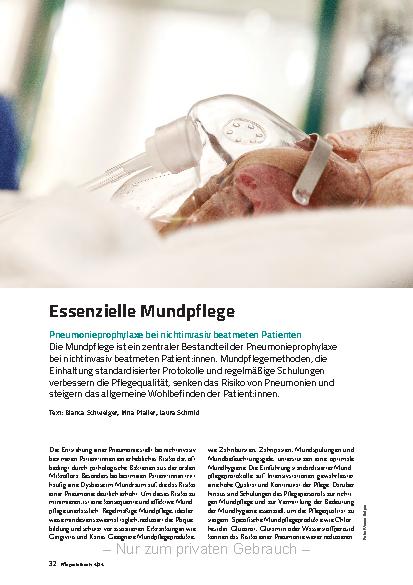Vorschauseite 1: Essentielle Mundpflege